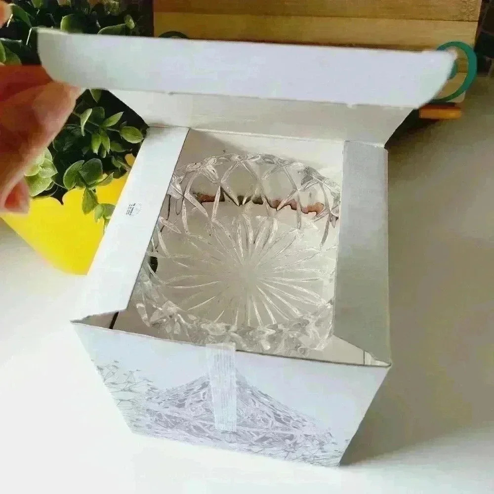 New in Box JONAL Crystal Trinkey/Candy Clear Hershey's Kiss Crytal Candy Dish - Picture 10 of 11